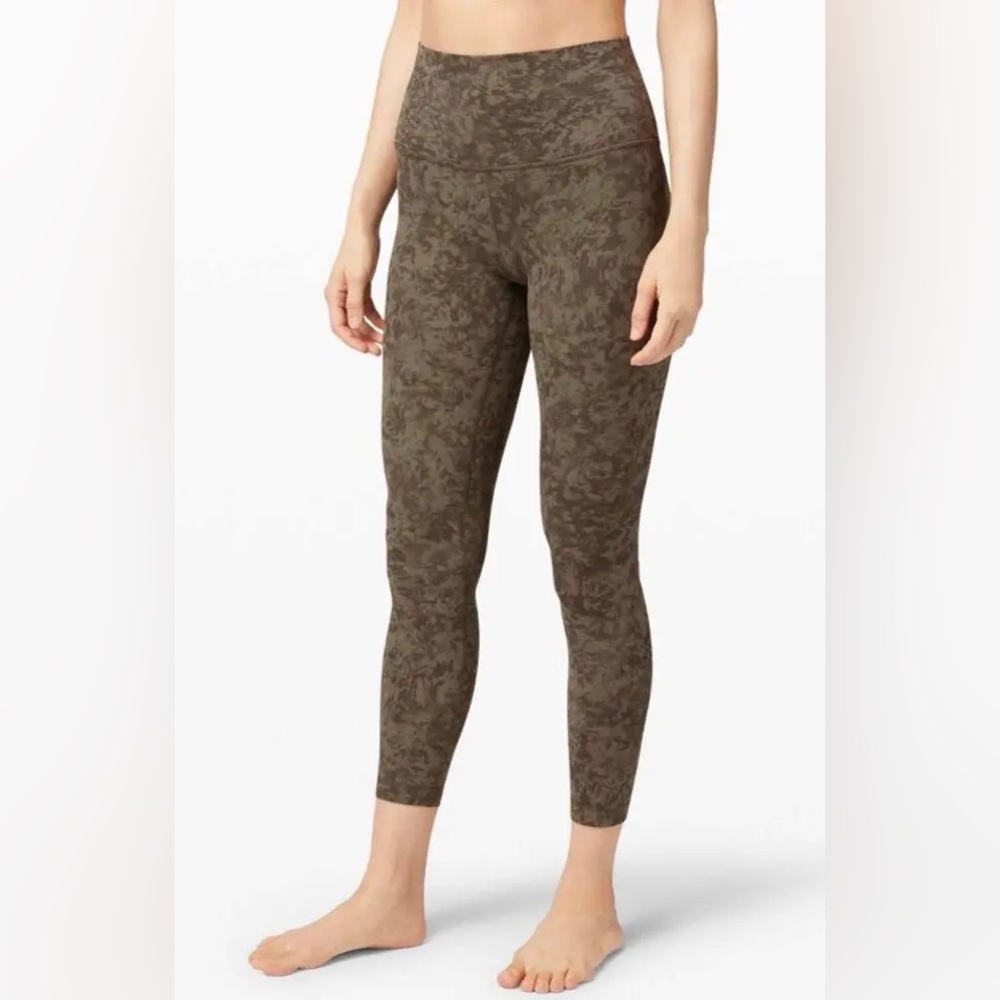 Lululemon Align Pant II 25” Summer Shade Medium Olive Dark Olive